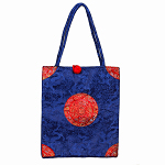 Tasche aus Seide, mit Glückssymbol, Handtaschen, Asiatisch, 6589